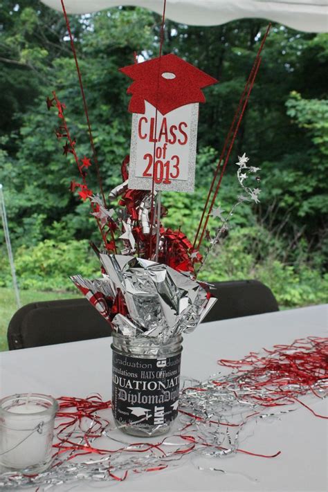 centerpiece ideas for graduation tables